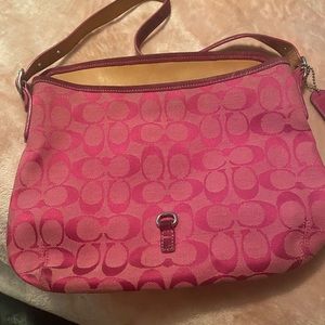 Hot Pink Coach Bag